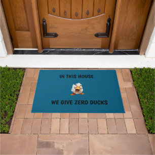 ZERO DUCKS DOOR MAT