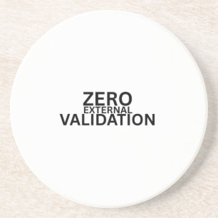 Zero External Validation Absorbent Sandstone  Coaster