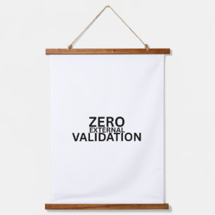 Zero External Validation Large Fabric Wall  Hanging Tapestry