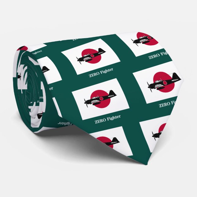 "Zero Fighter" Tie (Rolled)