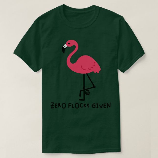 ZERO FLOCKS T-Shirt (Design Front)