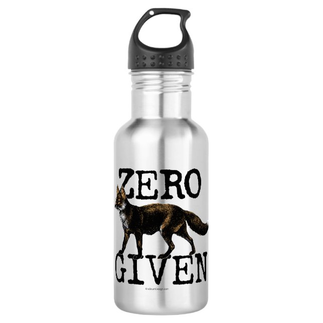 Zero (Fox) Given 532 Ml Water Bottle (Front)