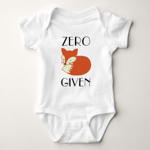 Zero Fox Given Baby Bodysuit