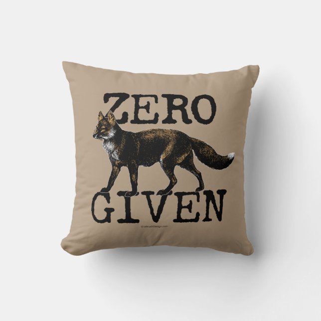 Zero (Fox) Given Cushion (Front)