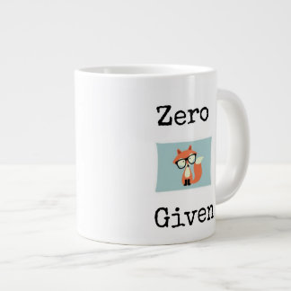 Zero "fox" given large coffee mug