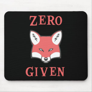 Zero (Fox) Given Mouse Pad