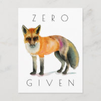 Zero Fox Given