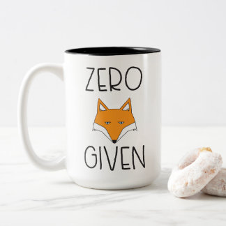 Zero Fox Given Two-Tone Coffee Mug