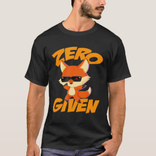Zero Given Dabbing Fox T-Shirt