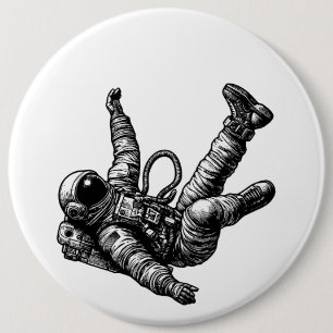 Zero Gravity 6 Cm Round Badge