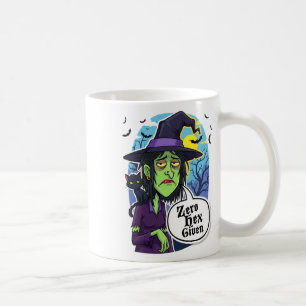 Zero Hex Given Funny Witch Halloween Costume Tee  Coffee Mug