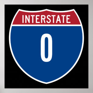 Zero Interstate Poster