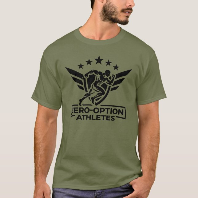 Zero-Option Athletes T-Shirt (Front)