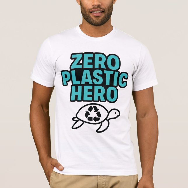 Zero Plastic Hero T-Shirt (Front)