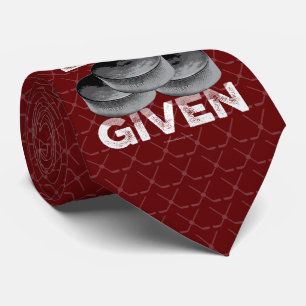 Zero Pucks Given (Hockey) Neck Tie