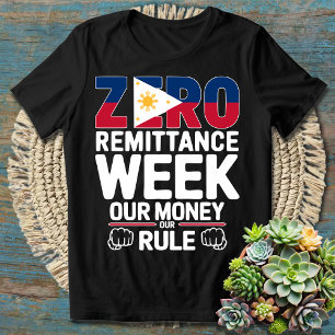 Zero Remittance - Stand Against Marcos Admin T-Shirt