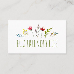 Zero Waste Eco Friendly Business Card