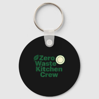 Zero Waste Kitchen Crew Sustainability Design  Key Ring