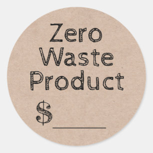 Zero Waste Product Price Tag