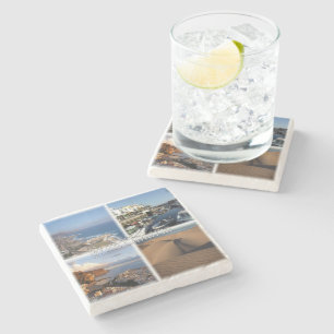 zES005 GRAN CANARIA, Canary Islands, Spain,  Stone Coaster