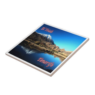 zES006 EL TEIDE Tenerife Spain, Ceramic Tile