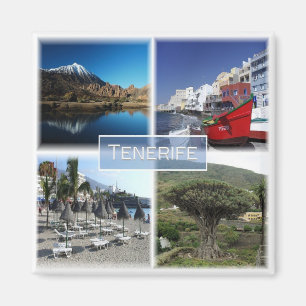 zES007 TENERIFE  Canary Islands Spain, Fridge Magnet