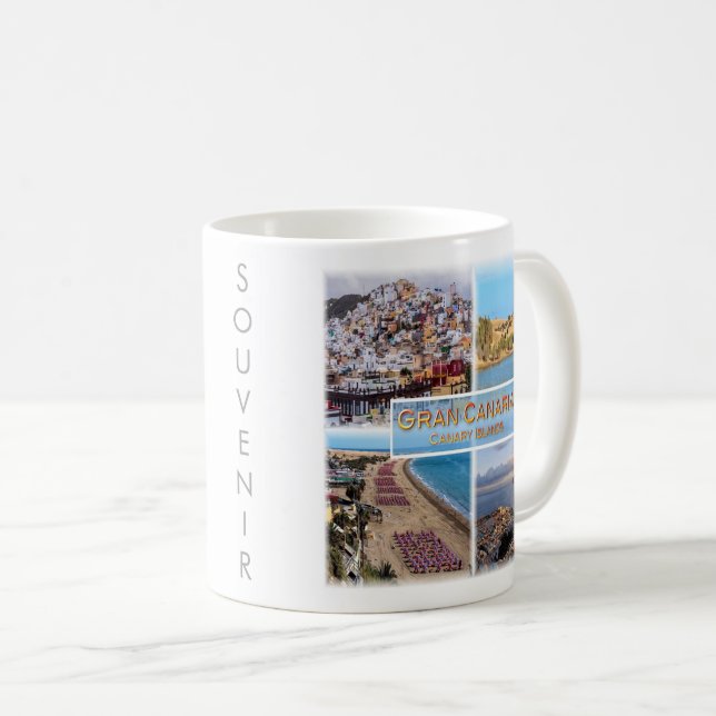 zES008 LAS PALMAS Gran Canaria, Coffee Mug (Front Right)