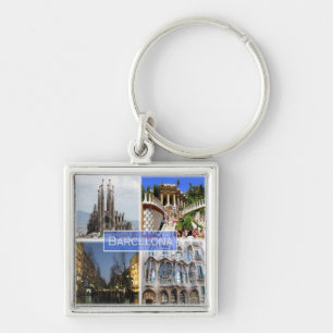 zES010 BARCELONA, Spain, Europe, Key Ring