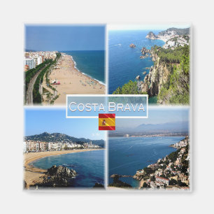 zES016 COSTA BRAV - Calella Beach -Tossa de Mar - Magnet