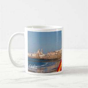 zES028 CADIZ panorama Spain, Coffee Mug