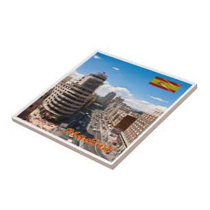zES094 MADRID, DOWNTOWN AVENUE, Spain, Ceramic Tile