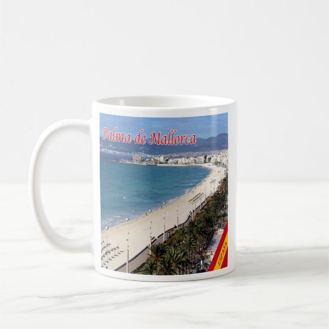 zES101 PALMA DE MALLORCA, Spain, Coffee Mug (Left)