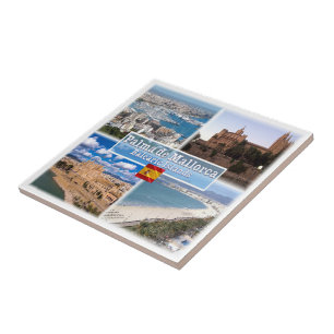 zES107 MALLORCA PALMA, Balearic Islands, Ceramic Tile