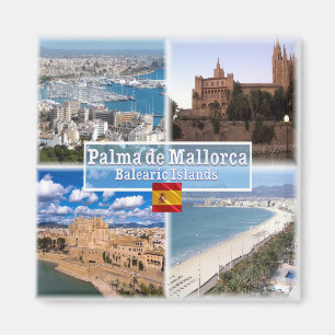 zES107 MALLORCA PALMA, Balearic Islands, Fridge Magnet