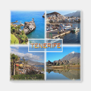 zES108 TENERIFE, LOS GIGANTOS, SANTA CRUZ,  Magnet