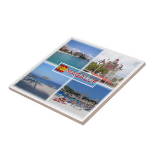 zES111 MALLORCA, Megaluf beach sea view, Ceramic Tile