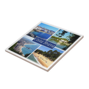 zES153 COSTA BRAVA Spain, Ceramic Tile