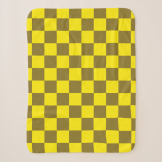 Zest and Acid Chequerboard Sherpa Blanket