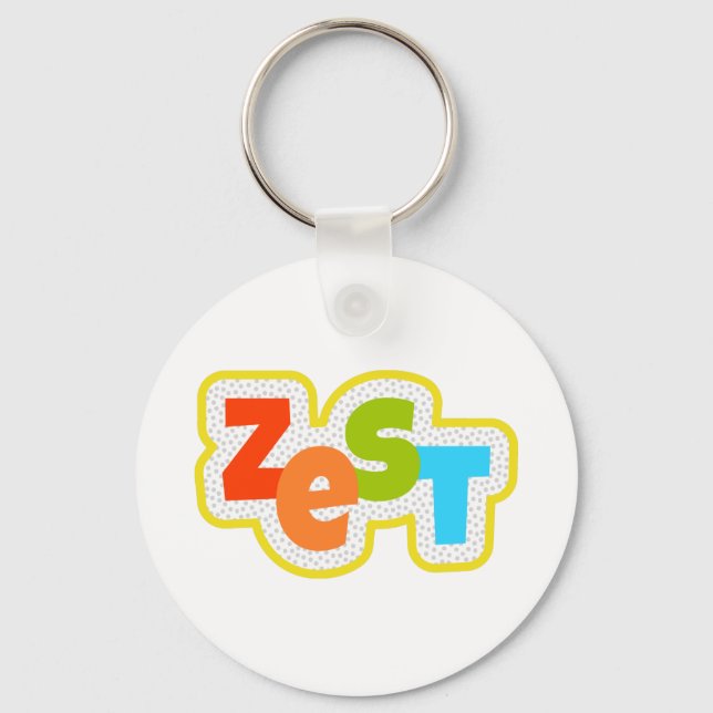 Zest Key Ring (Front)