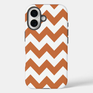 Zest Neutral Chevrons iPhone 16 Case
