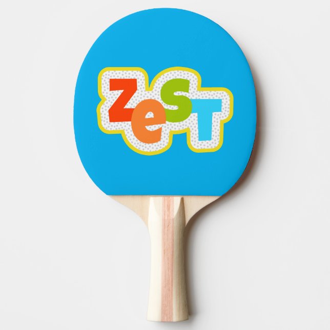Zest Ping Pong Paddle (Front)