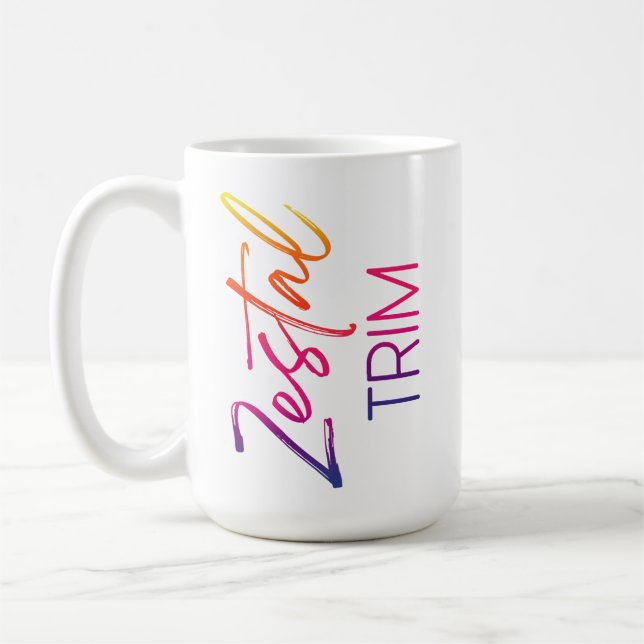 Zestal Trim Coffee Mug (Left)
