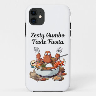 Zesty Gumbo Taste Fiesta iPhone 11 Case