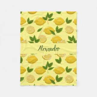 Zesty Lemon Blanket For Babies, Kids and Adults