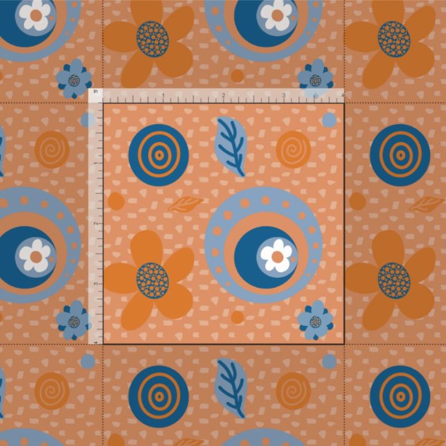 Zesty Summer Floral Pattern Fabric (Creator Uploaded)
