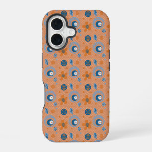 Zesty Summer Floral Pattern iPhone 16 Case
