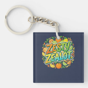 Zesty Zealot T-Shirt Key Ring