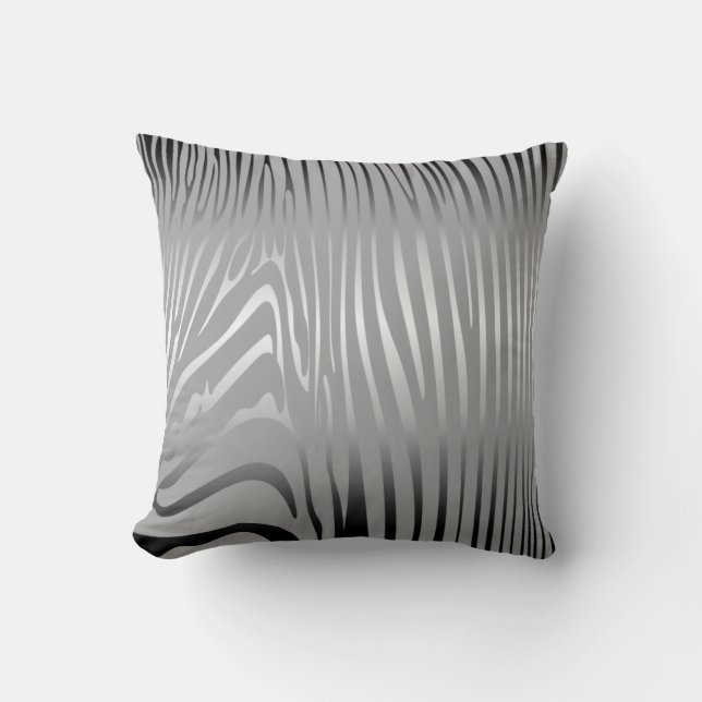 Zesty Zebra Cushion (Front)