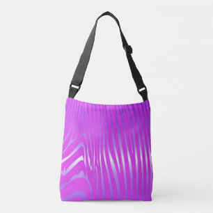 Zesty Zebra Pink Crossbody Bag