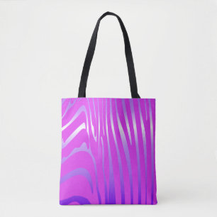 Zesty Zebra Pink Tote Bag